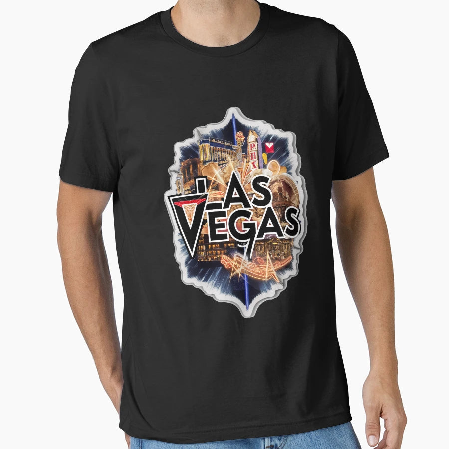 Las Vegas Summer Time Vacation Holiday T-Shirt - Graphic Print for Adults - T-Shirt, Sweatshirt, Hoodie