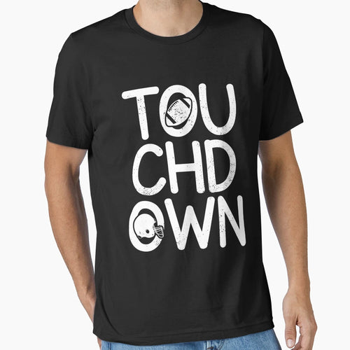 Football Touchdown T-Shirt - Custom Art Print Unisex - T-Shirt, Sweatshirt, Hoodie