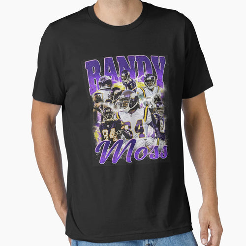 Randy Moss Bootleg T-Shirt - Graphic Print Unisex - T-Shirt, Sweatshirt, Hoodie