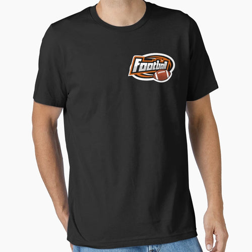 American Football Logo T-Shirt - Minimalist Print for Adults - T-Shirt, Sweatshirt, Hoodie