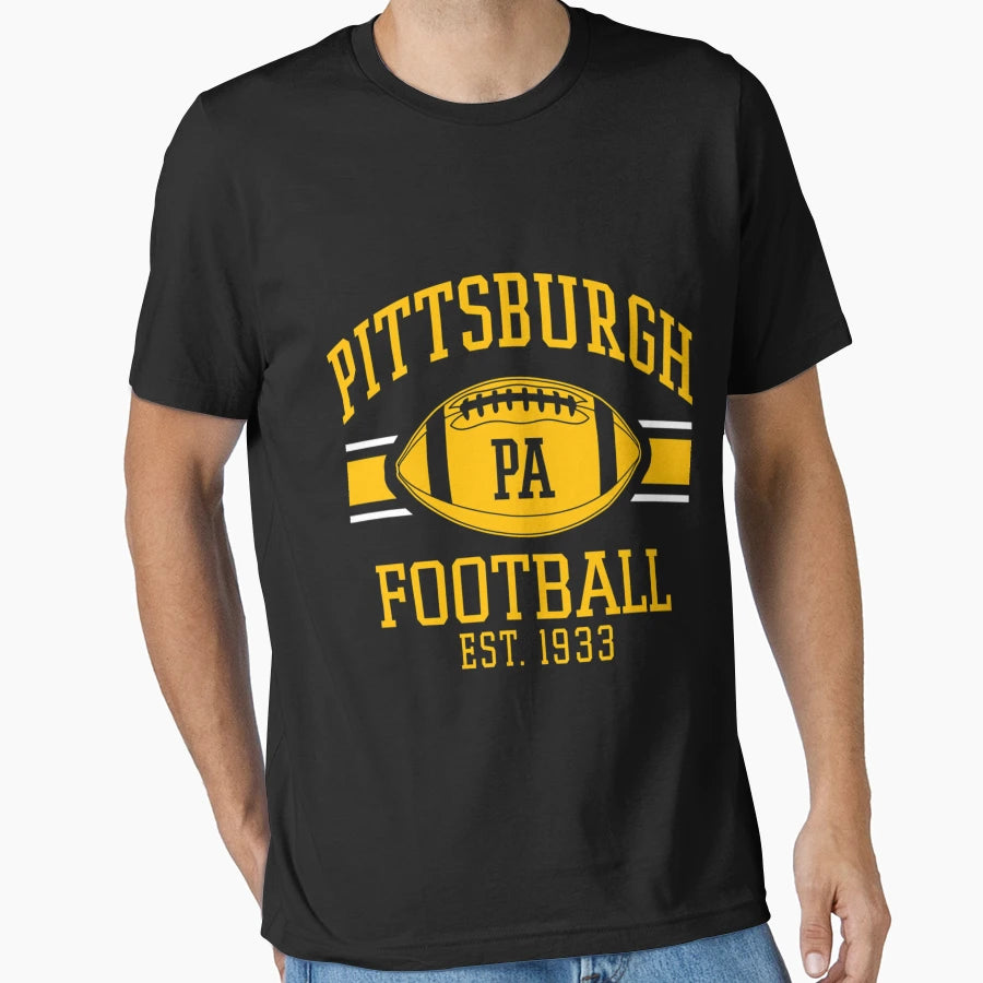Pittsburgh Steelers Pa Football Team T-Shirt - Trendy Graphic for Adults - T-Shirt, Sweatshirt, Hoodie