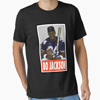 Sport Bo Jackson T-Shirt - Custom Art Print Unisex - T-Shirt, Sweatshirt, Hoodie
