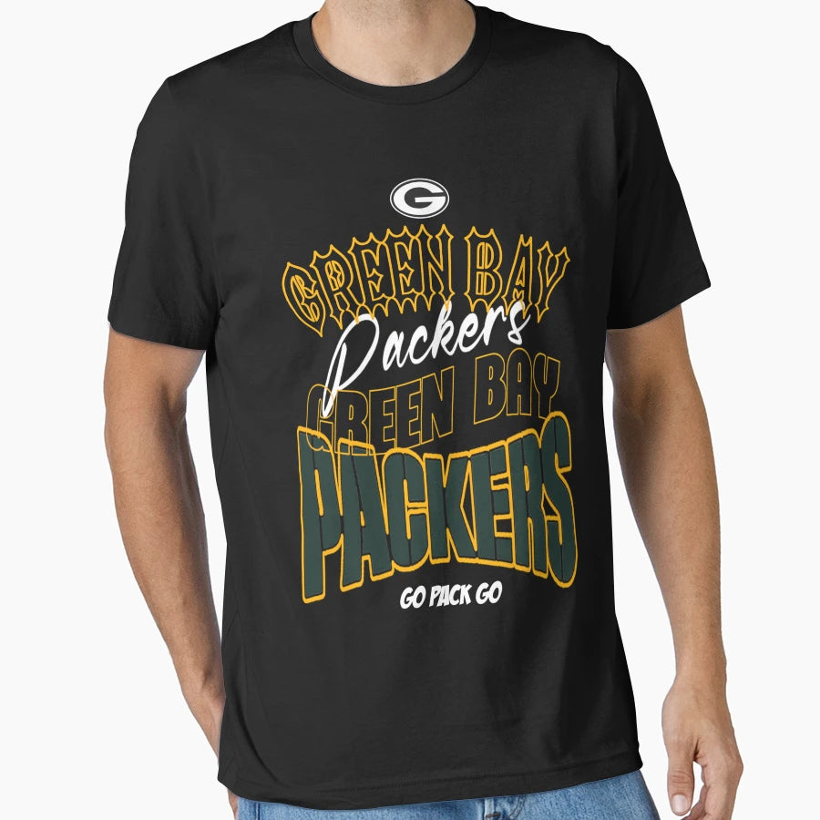 Green Bay Packers T-Shirt - Casual Everyday Wear Men Women - T-Shirt, Sweatshirt, Hoodie