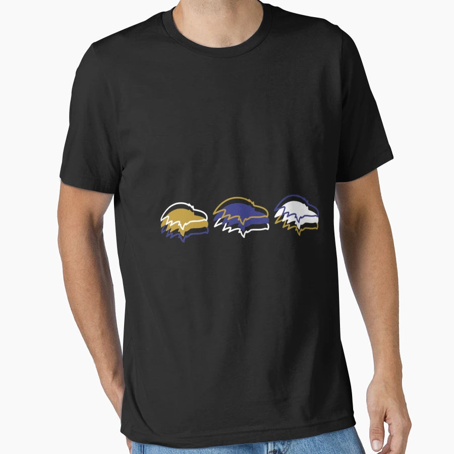 Baltimore Ravens Pattern1 T-Shirt - Trendy Graphic Unisex - T-Shirt, Sweatshirt, Hoodie