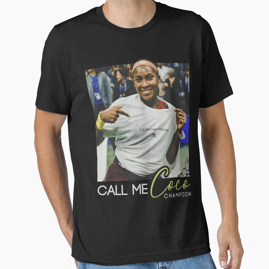 Legend Sport Tennis Player Champion T-Shirt - Minimalist Print Unisex - T-Shirt, Sweatshirt, Hoodie