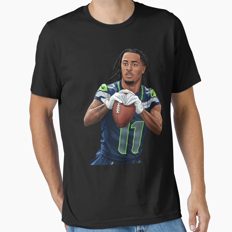 Jaxon Smith Njigba T-Shirt - Custom Art Print for Adults - T-Shirt, Sweatshirt, Hoodie