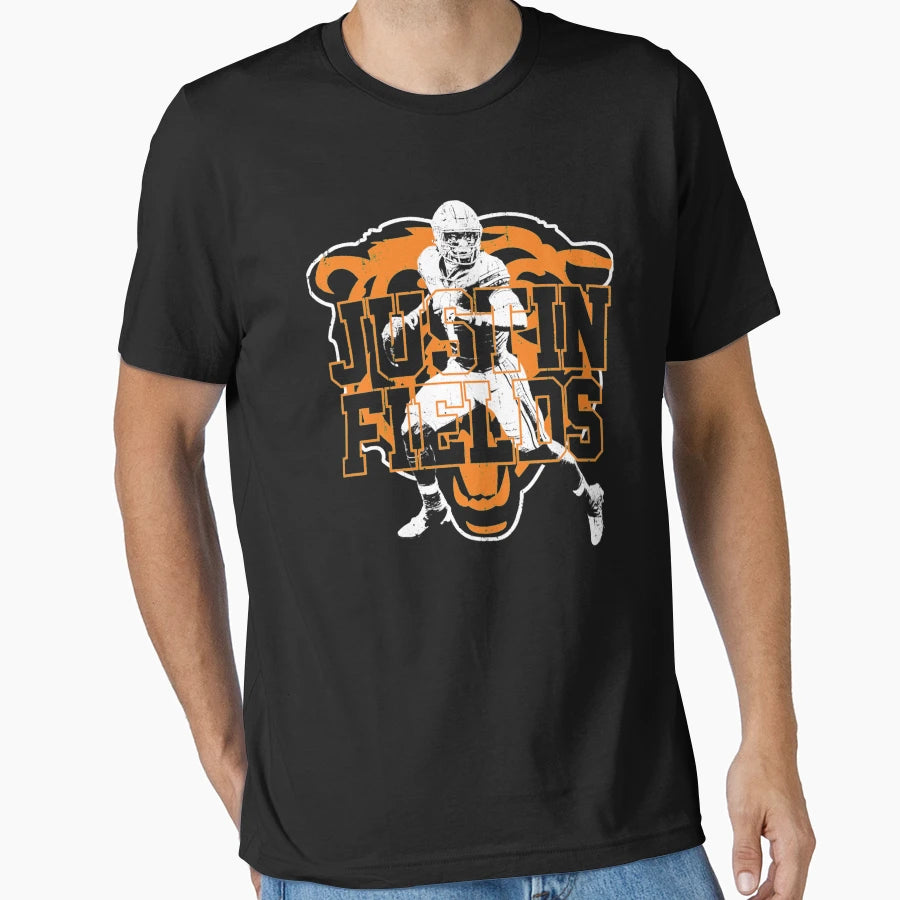 Justin Fields T-Shirt - Fun Novelty Design for Adults - T-Shirt, Sweatshirt, Hoodie