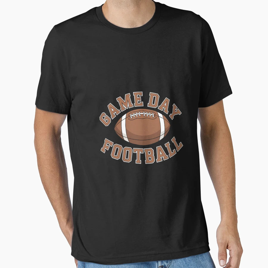 Game Day Football T-Shirt - Aesthetic Graphic for Adults - T-Shirt, Sweatshirt, Hoodie