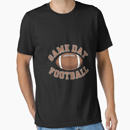 Game Day Football T-Shirt - Aesthetic Graphic for Adults - T-Shirt, Sweatshirt, Hoodie
