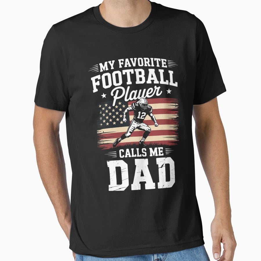 My Favorite Football Player Calls Me T-Shirt - Novelty Apparel for Adults - T-Shirt, Sweatshirt, Hoodie