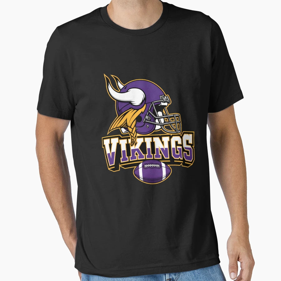 Minnesota Vikings Football T-Shirt - Aesthetic Graphic Unisex - T-Shirt, Sweatshirt, Hoodie