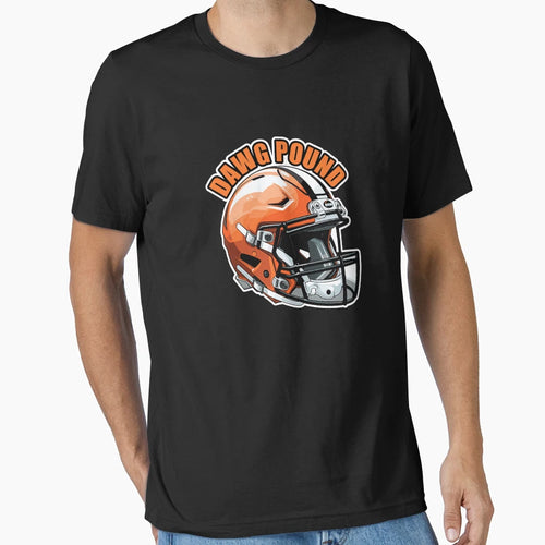 Dawg Pound Helmet T-Shirt - Aesthetic Graphic Unisex - T-Shirt, Sweatshirt, Hoodie