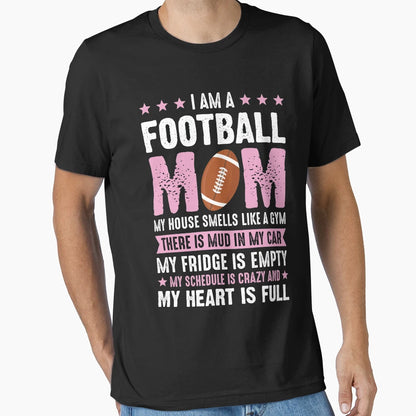 Football Mom Gym Mud Fridge T-Shirt - Casual Everyday Wear for Adults - T-Shirt, Sweatshirt, Hoodie