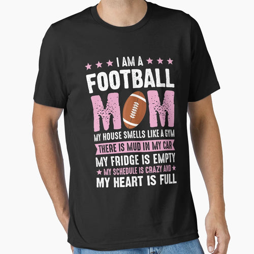 Football Mom Gym Mud Fridge T-Shirt - Casual Everyday Wear for Adults - T-Shirt, Sweatshirt, Hoodie
