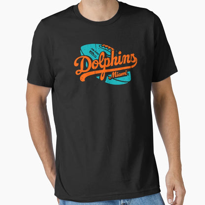 Dolphins T-Shirt - Custom Art Print for Adults - T-Shirt, Sweatshirt, Hoodie