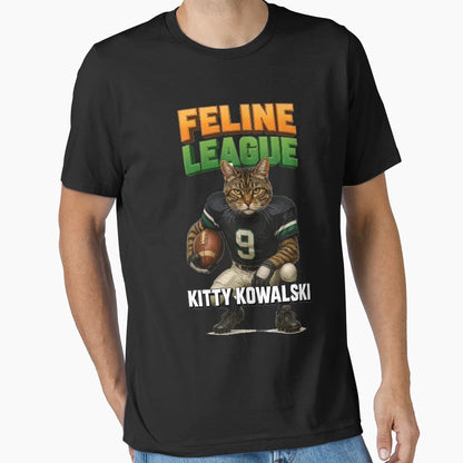 Gridiron Kitty T-Shirt - Novelty Apparel Unisex - T-Shirt, Sweatshirt, Hoodie