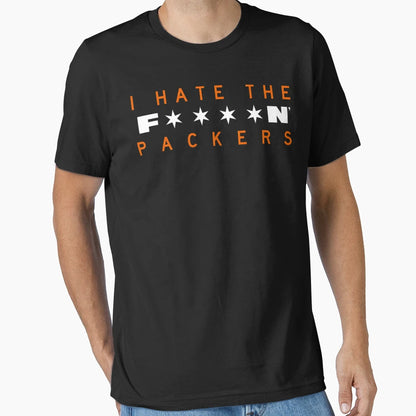 I Hate Packers Chicago Bears T-Shirt - Trendy Graphic Unisex - T-Shirt, Sweatshirt, Hoodie