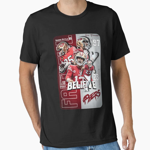49Ers Football T-Shirt - Minimalist Print Unisex - T-Shirt, Sweatshirt, Hoodie