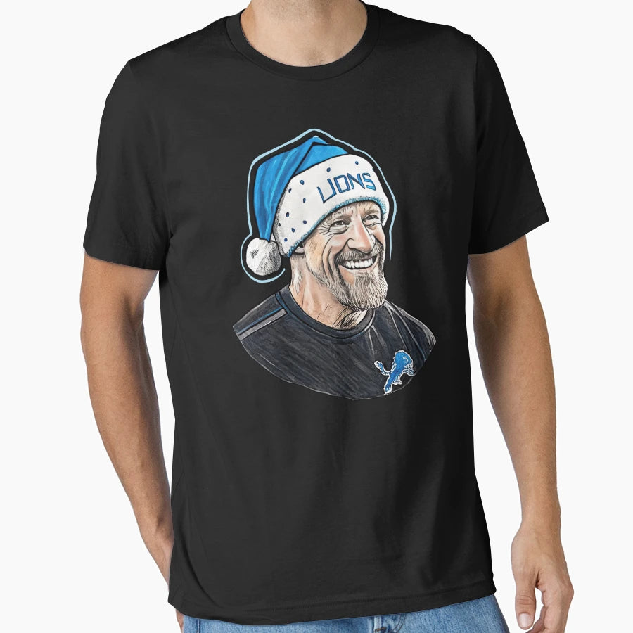 Dan Campbell T-Shirt - Custom Art Print for Adults - T-Shirt, Sweatshirt, Hoodie