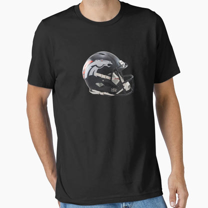 Helmet Broncos Icon T-Shirt - Aesthetic Graphic Unisex - T-Shirt, Sweatshirt, Hoodie