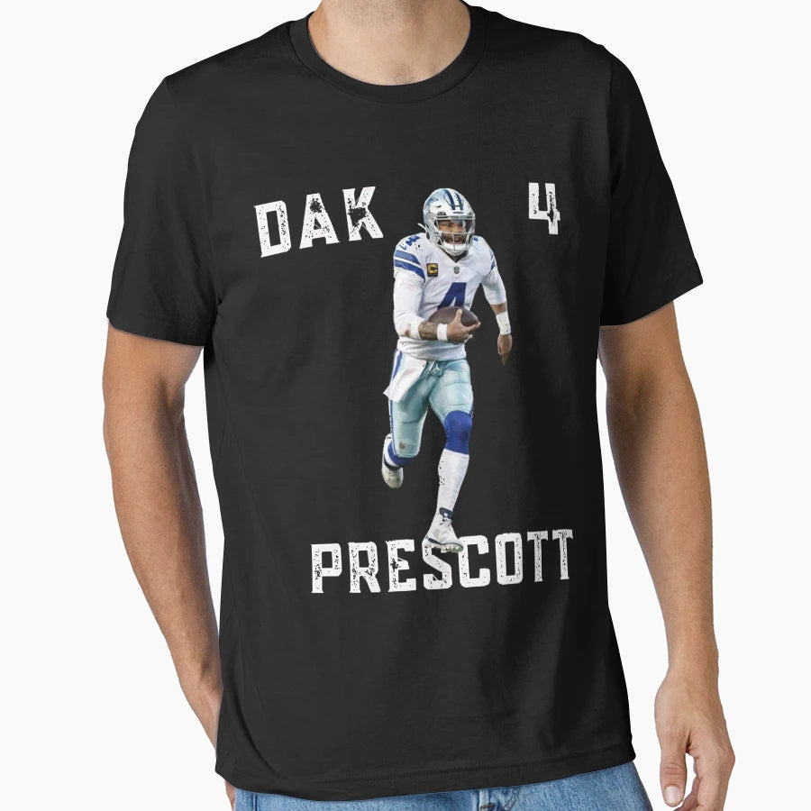 Dak Presccot Football T-Shirt - Minimalist Print Unisex - T-Shirt, Sweatshirt, Hoodie