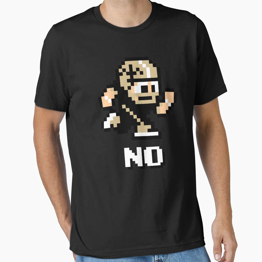 New Orleans Saints Tecmo Super T-Shirt - Casual Everyday Wear for Adults - T-Shirt, Sweatshirt, Hoodie