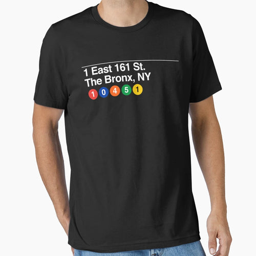 Yankee Stadium 1 East 161 St Bronx Ny T-Shirt - Graphic Print Men Women - T-Shirt, Sweatshirt, Hoodie