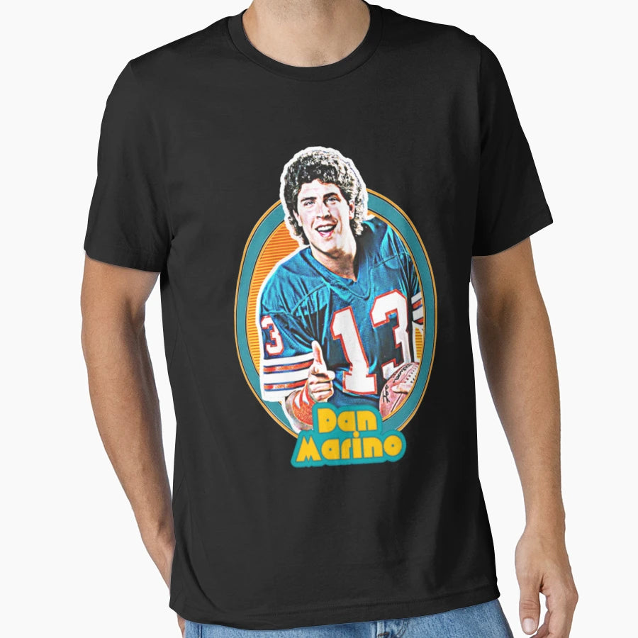 Dan Marino T-Shirt - Minimalist Print Men Women - T-Shirt, Sweatshirt, Hoodie
