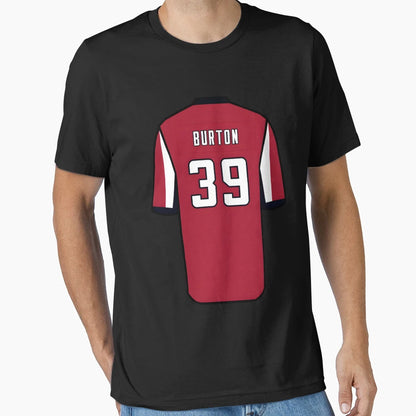 Deante Burton Jersey T-Shirt - Casual Everyday Wear Men Women - T-Shirt, Sweatshirt, Hoodie