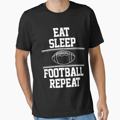 Football T-Shirt - Minimalist Print Men Women - T-Shirt, Sweatshirt, Hoodie