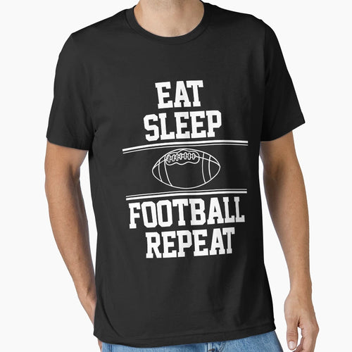 Football T-Shirt - Minimalist Print Men Women - T-Shirt, Sweatshirt, Hoodie