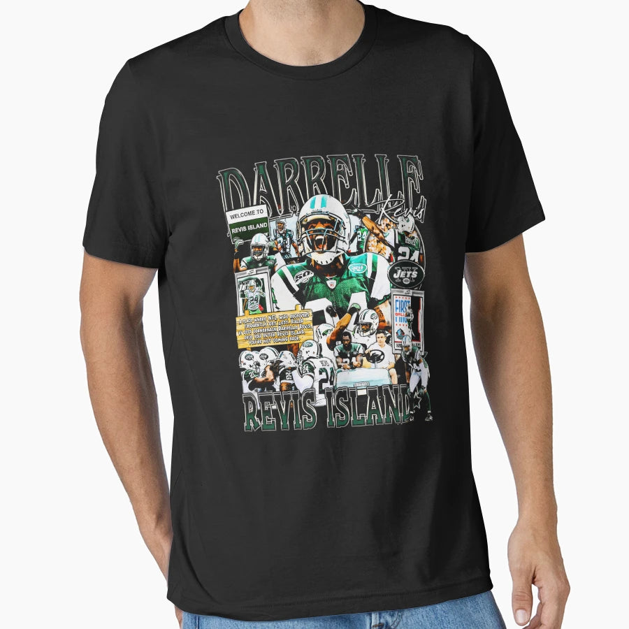 Darrelle Revis Bootleg T-Shirt - Trendy Graphic Unisex - T-Shirt, Sweatshirt, Hoodie