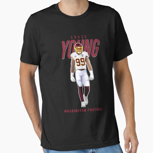 Chase Young 99 Washington Football Team T-Shirt - Fun Novelty Design Unisex - T-Shirt, Sweatshirt, Hoodie