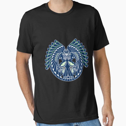 Seahawk Totem T-Shirt - Unique Graphic for Adults - T-Shirt, Sweatshirt, Hoodie