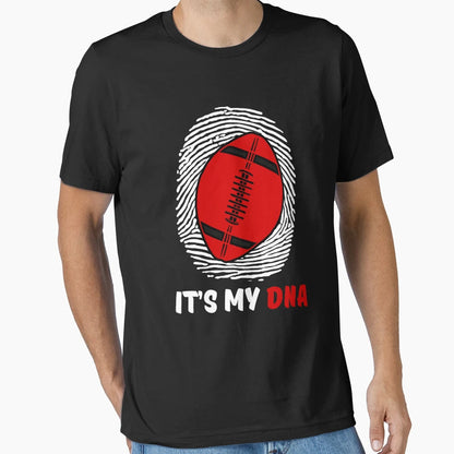Football Dna T-Shirt - Trendy Graphic for Adults - T-Shirt, Sweatshirt, Hoodie