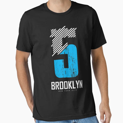 Brooklyn New York City Manhattan T-Shirt - Novelty Apparel for Adults - T-Shirt, Sweatshirt, Hoodie