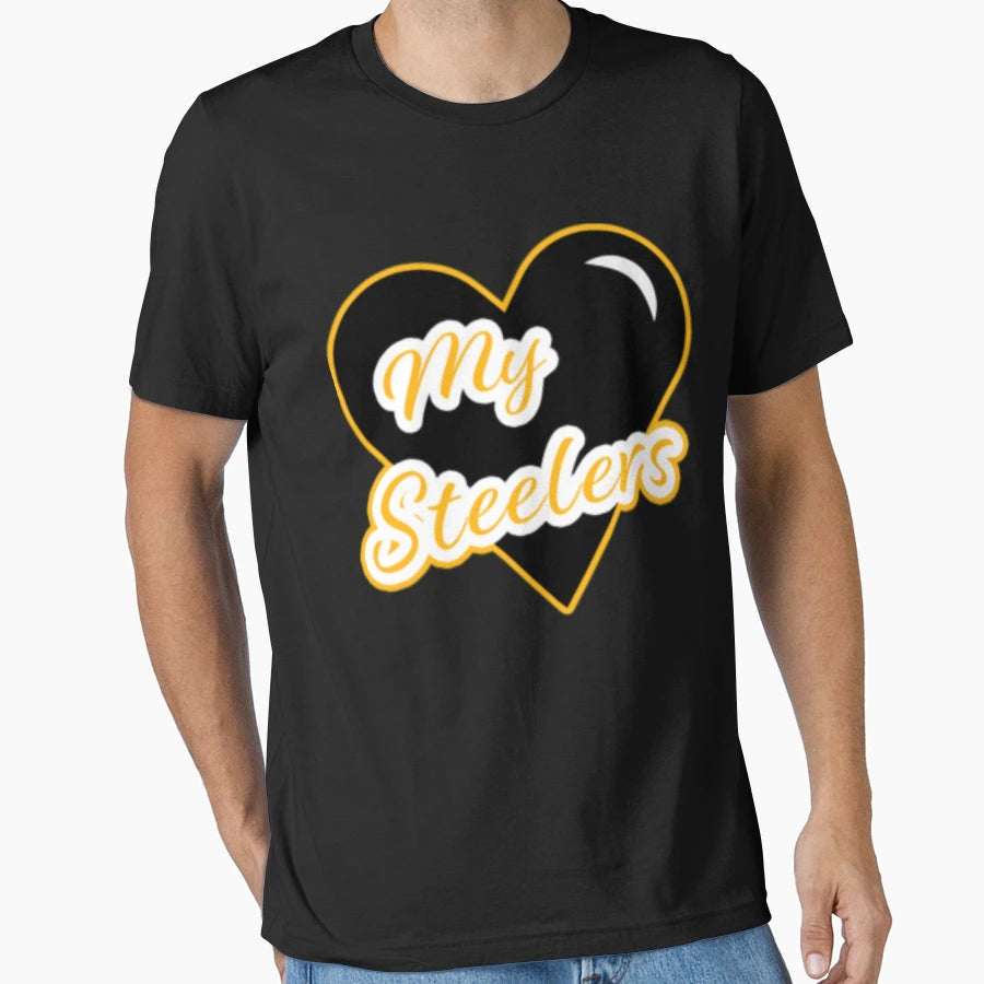 Heart My Pittsburgh T-Shirt - Minimalist Print Men Women - T-Shirt, Sweatshirt, Hoodie