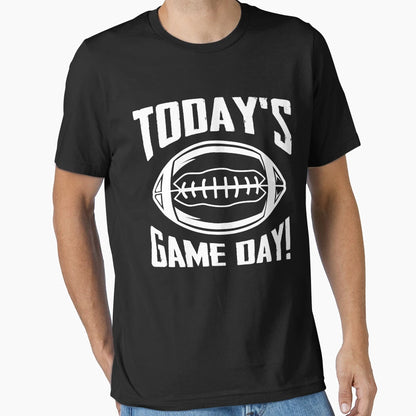 Game Day Football Game Rugby T-Shirt - Fun Novelty Design for Adults - T-Shirt, Sweatshirt, Hoodie