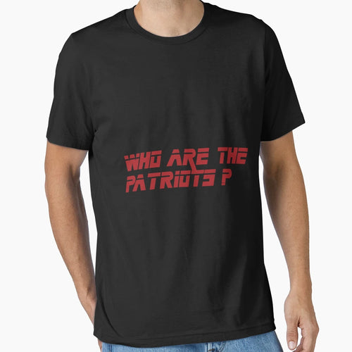Metal Gear Solid Who Are Patriots T-Shirt - Streetwear Style Men Women - T-Shirt, Sweatshirt, Hoodie