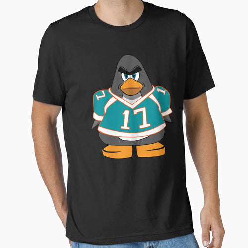 Jaylen Waddle Miami Football Penguin T-Shirt - Streetwear Style for Adults - T-Shirt, Sweatshirt, Hoodie