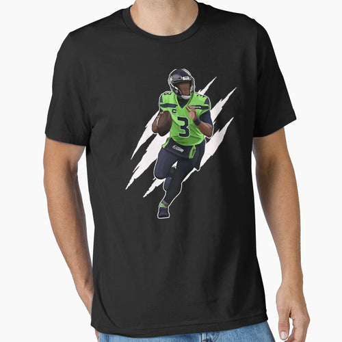 Russel Wilson 3 Claw T-Shirt - Fun Novelty Design Unisex - T-Shirt, Sweatshirt, Hoodie