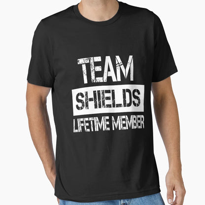 Shields Name Shields Lifetime Member T-Shirt - Trendy Graphic Unisex - T-Shirt, Sweatshirt, Hoodie