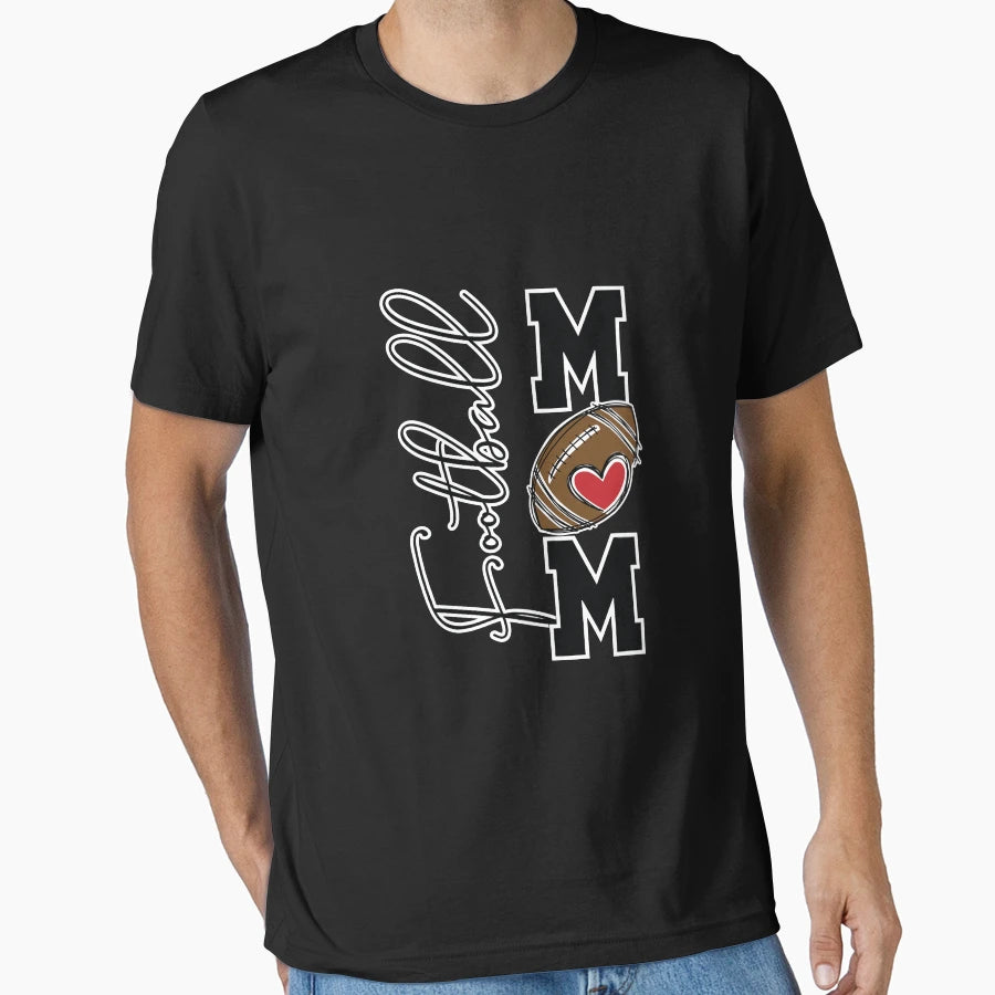 Football Mom T-Shirt - Fun Novelty Design Men Women - T-Shirt, Sweatshirt, Hoodie
