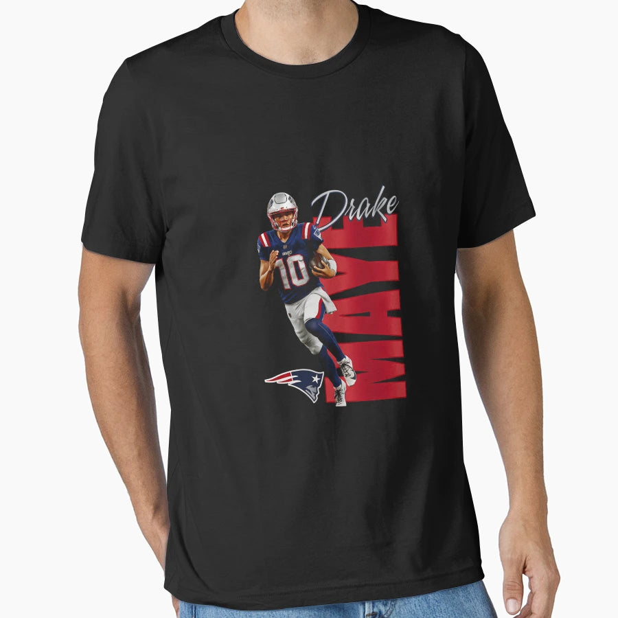 Drake Maye T-Shirt - Minimalist Print for Adults - T-Shirt, Sweatshirt, Hoodie