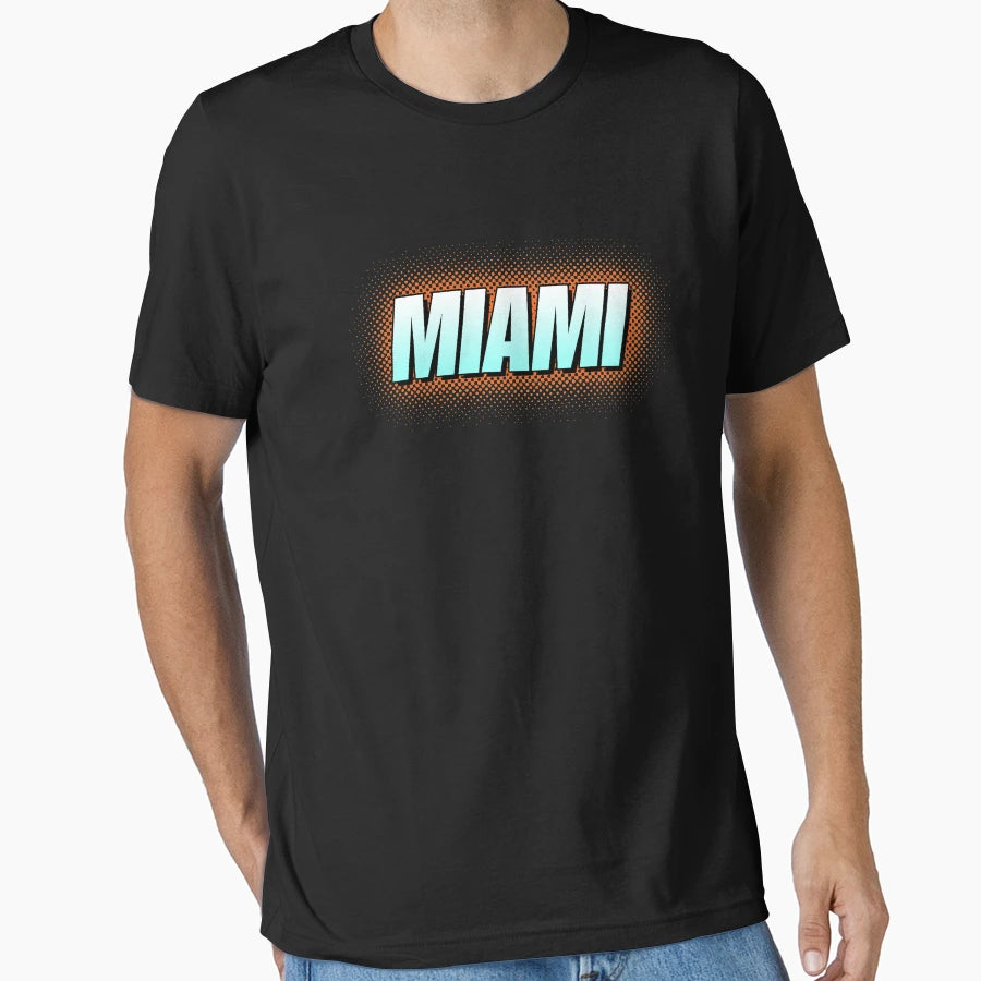 Miami T-Shirt - Casual Everyday Wear Men Women - T-Shirt, Sweatshirt, Hoodie