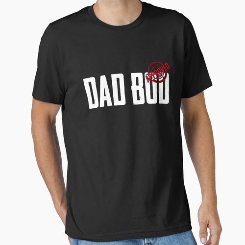 Approved Dad Bod Dad Jokes Father Figure T-Shirt - Graphic Print for Adults - T-Shirt, Sweatshirt, Hoodie