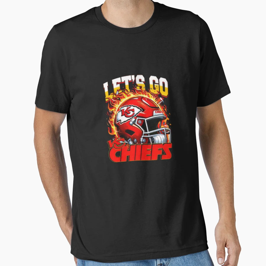 Kansas City Chiefs 3 Peat Season Sup T-Shirt - Custom Art Print Unisex - T-Shirt, Sweatshirt, Hoodie