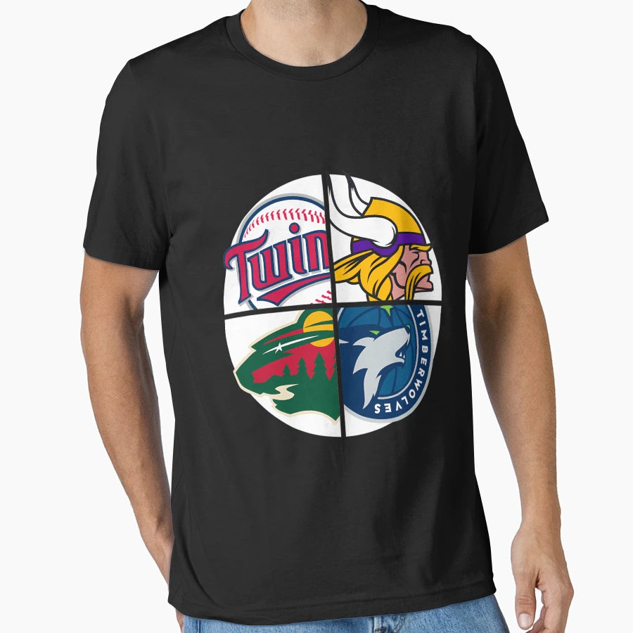 Minnesota Sports T-Shirt - Novelty Apparel Men Women - T-Shirt, Sweatshirt, Hoodie