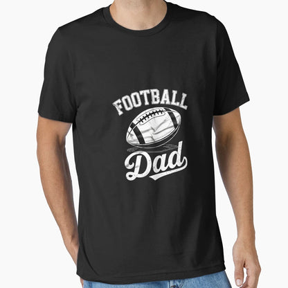 Football Parent Matching Family Dad T-Shirt - Aesthetic Graphic Men Women - T-Shirt, Sweatshirt, Hoodie