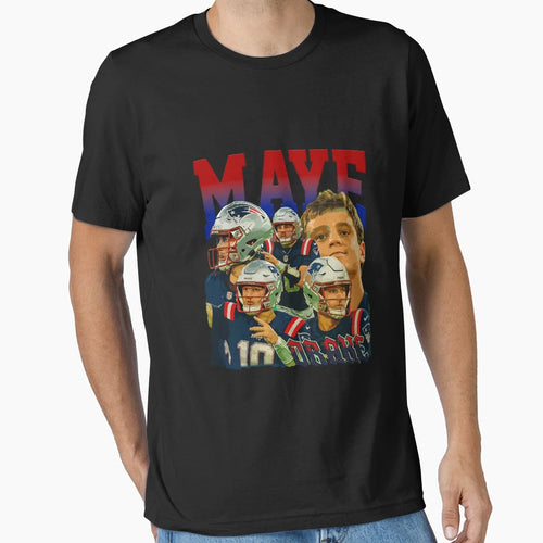 Maye New England Football Bootleg T-Shirt - Casual Everyday Wear Unisex - T-Shirt, Sweatshirt, Hoodie
